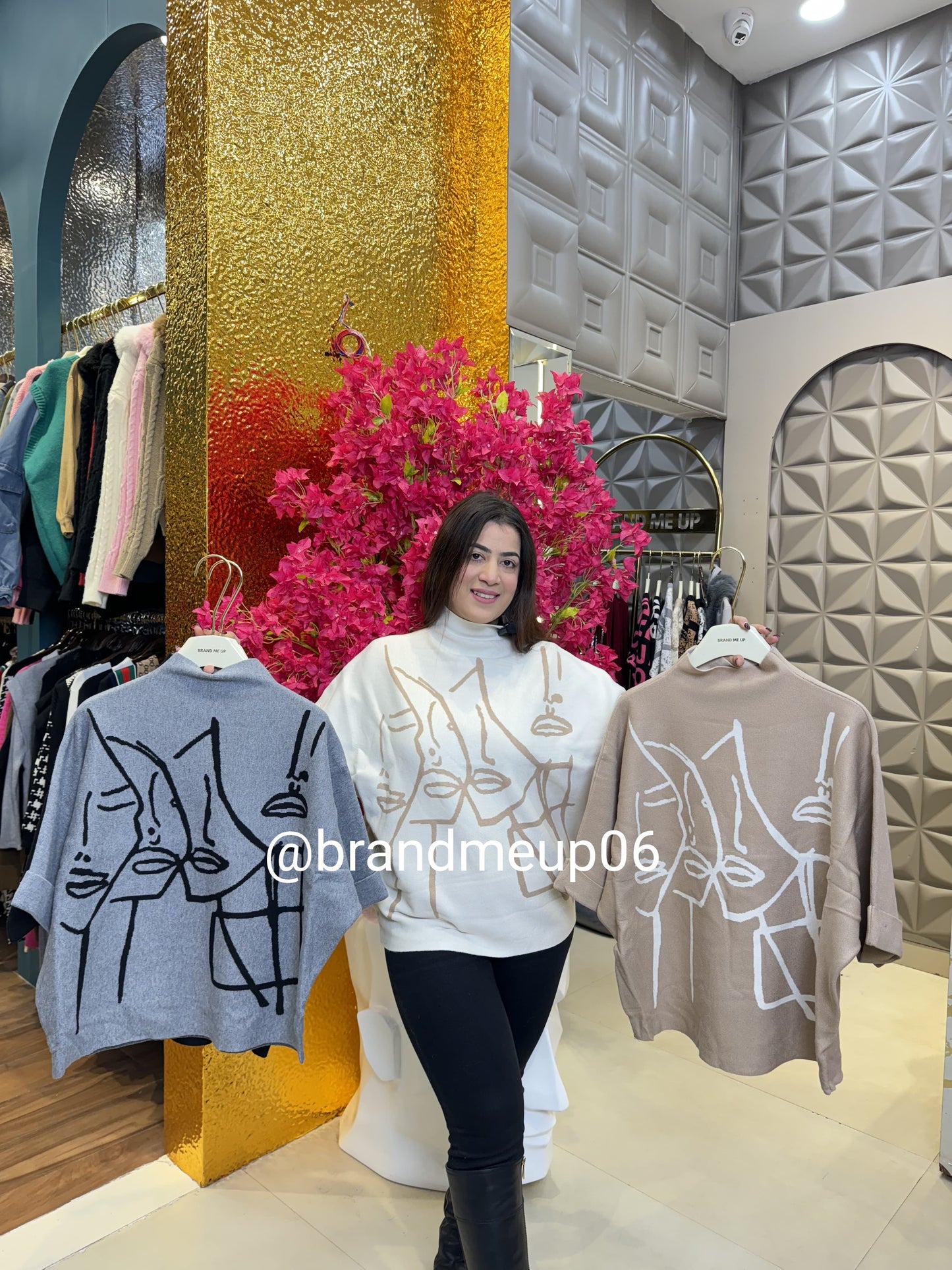 WOOLEN FACE TOP (IMP-480)