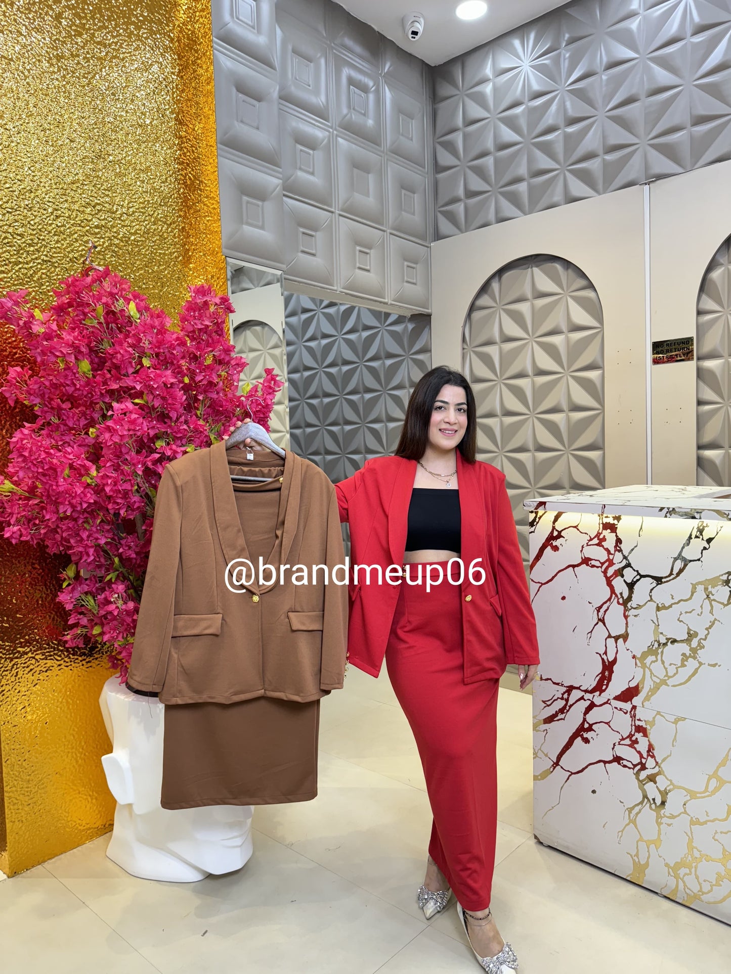 Skirt & Blazer Set (PRM-267)