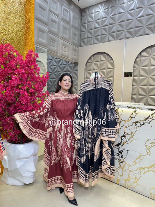 Kaftan Style Dress (PRM-272)