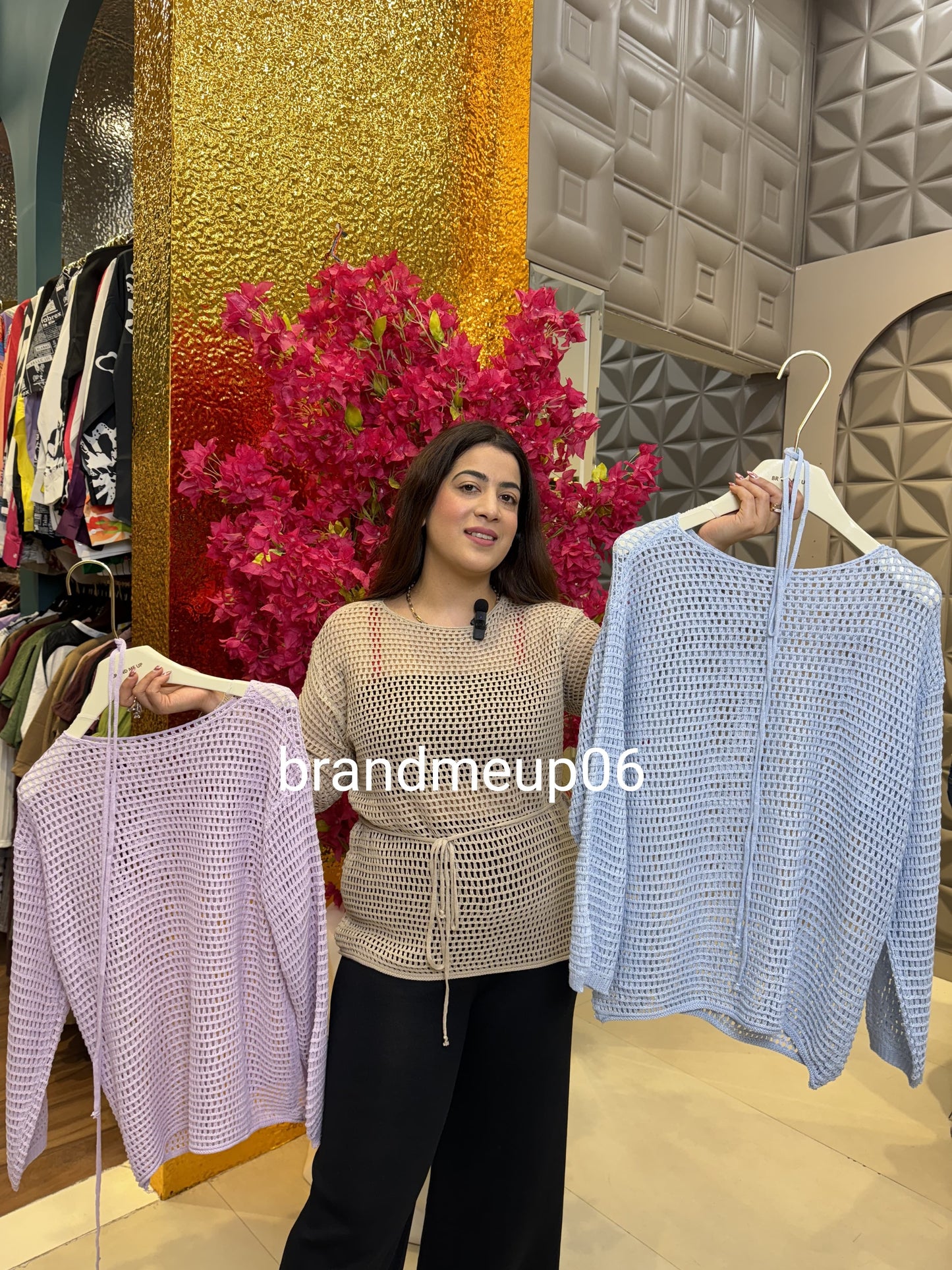 Summer Top With Belt (PRM-282)