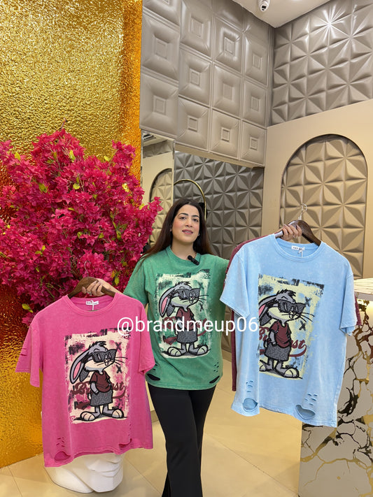 Designer Cotton Tshirt (TEE-127) BNNY