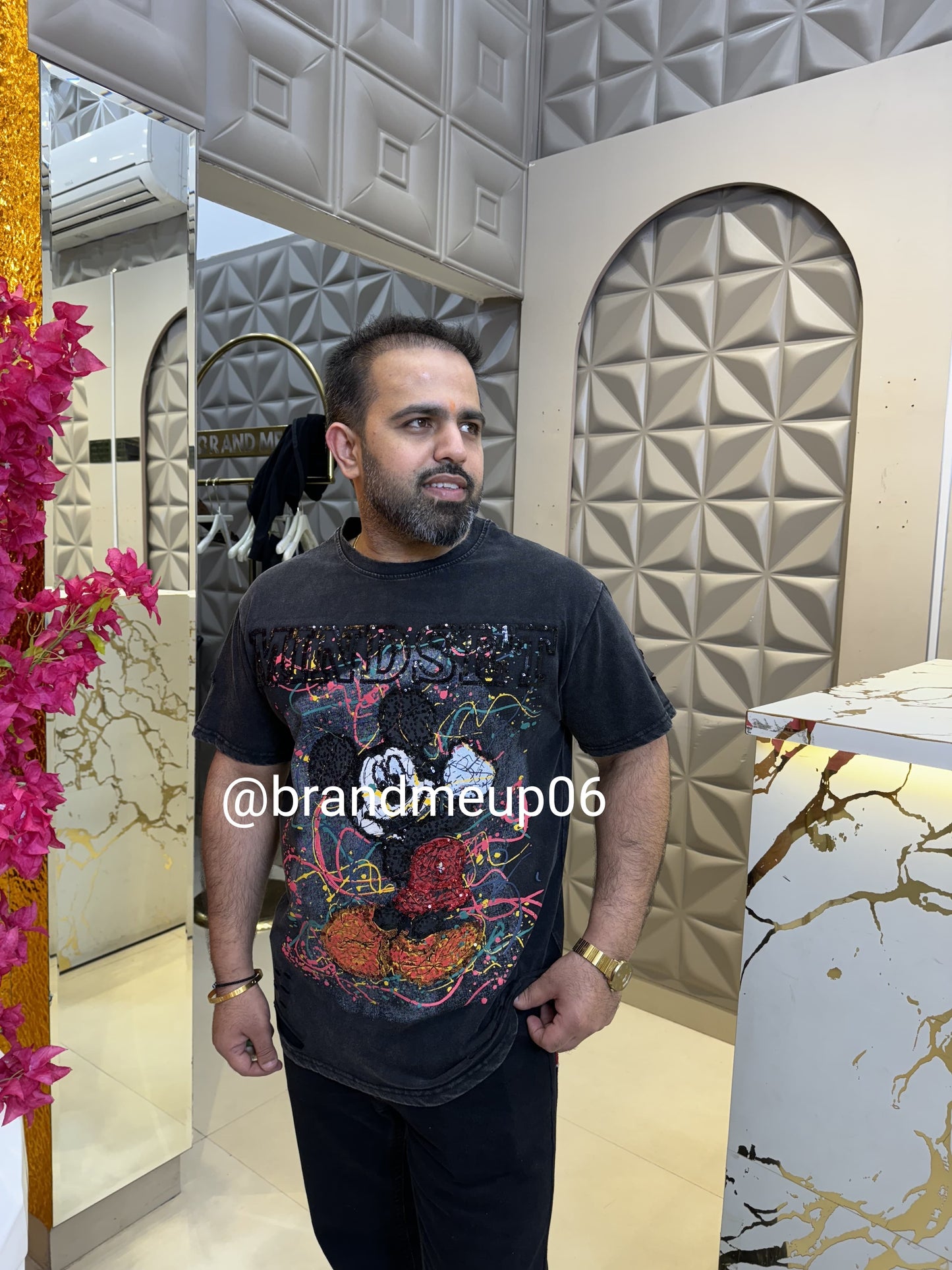 Designer Cotton Tshirt (TEE-125) MINDSET