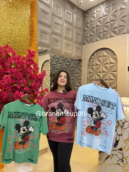 Designer Cotton Tshirt (TEE-125) MINDSET