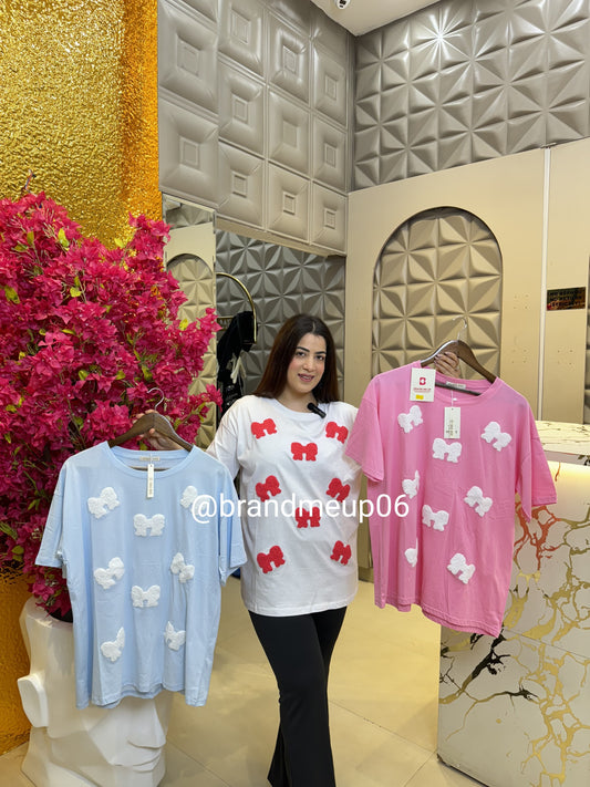 Cotton Tshirt (TEE-123) BOW