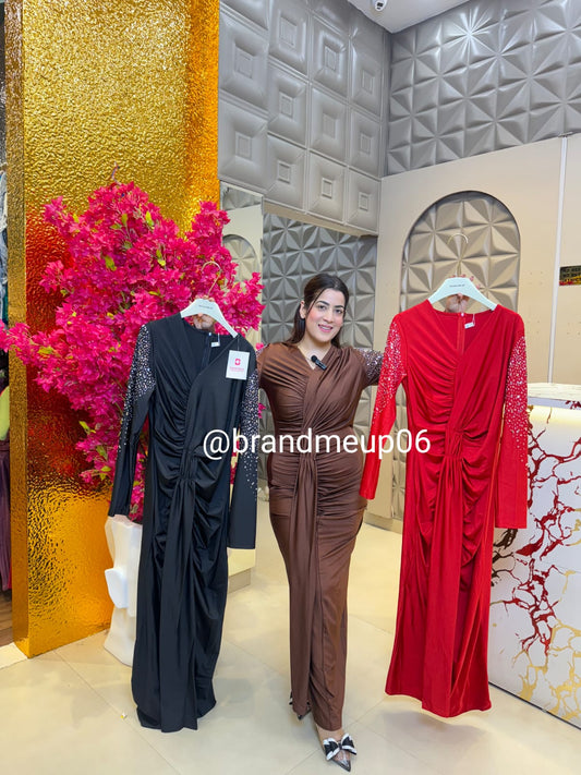 Partywear Long Dress (PRM-334)