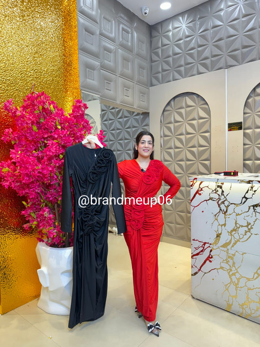 Partywear Long Dress (PRM-335)