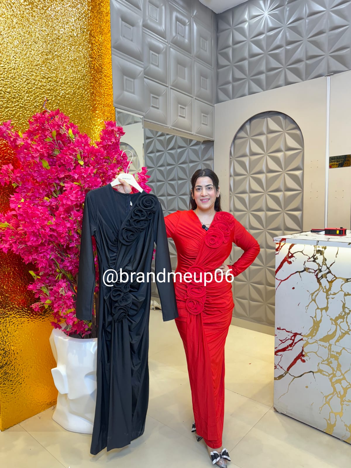 Partywear Long Dress (PRM-335)