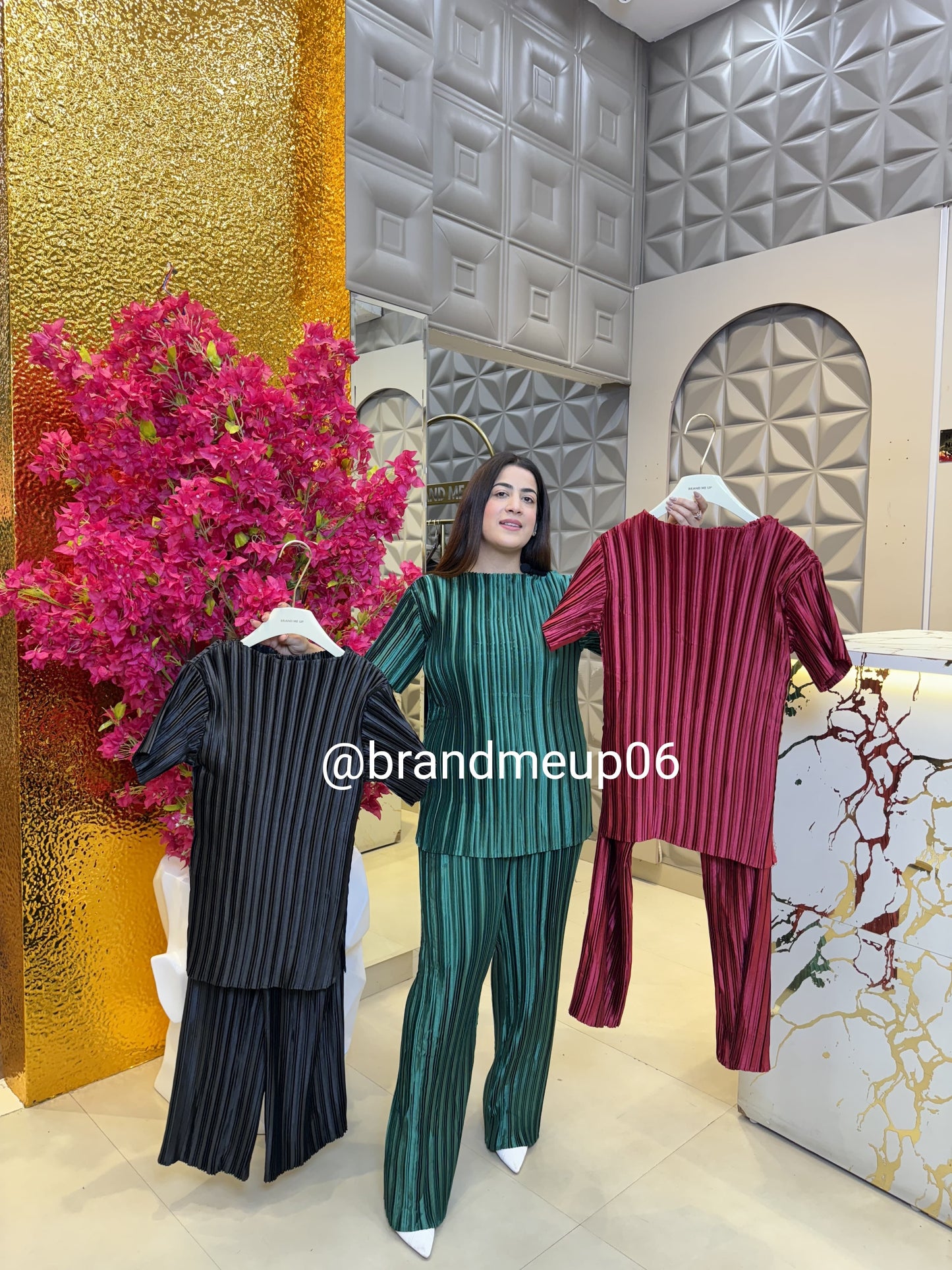 Pleated Cord Set (PRM-374)