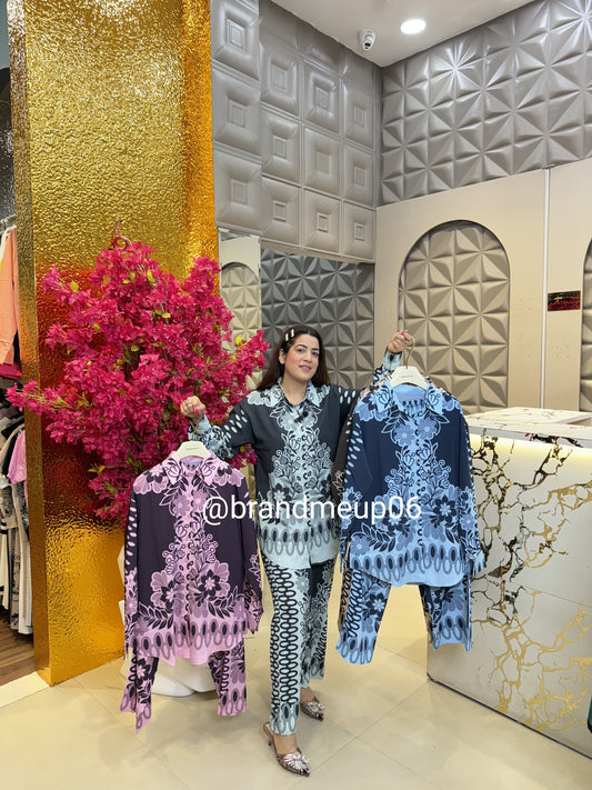 Imported Printed Cord (SET397)