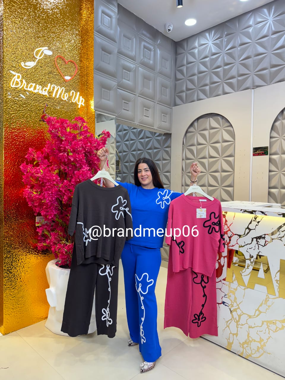 Summer Knit Cord Set (PRM-468)