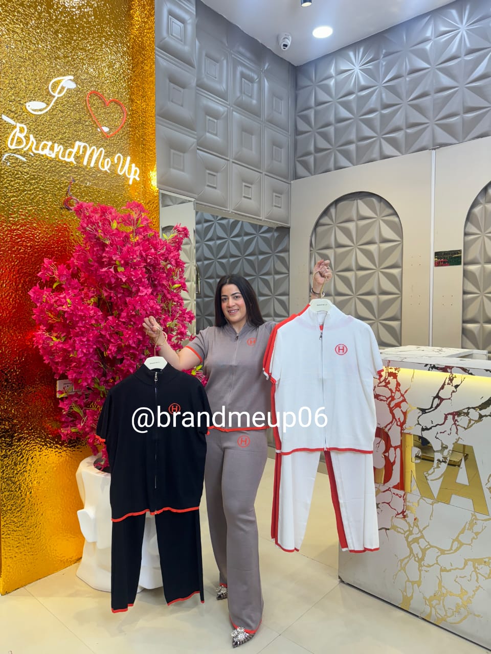 Summer Knit Cord Set (PRM-469)