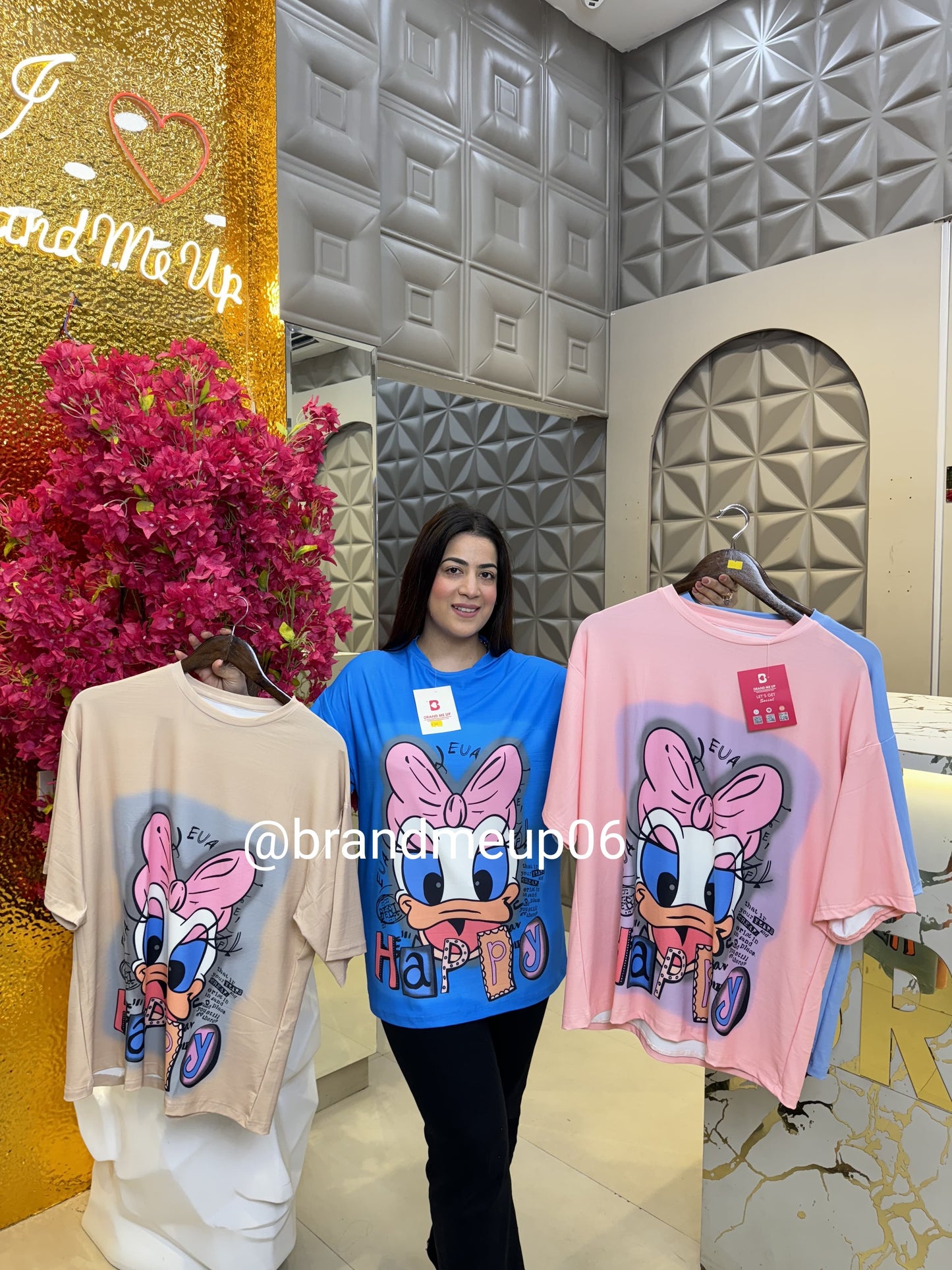 Imported T-Shirt (TEE-150) HAPPY