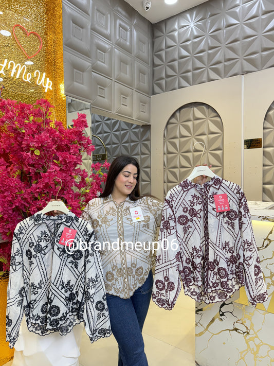 Embroidery Shirt (PRM-517) STYLE-1