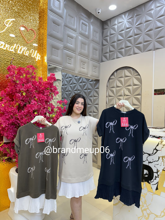 Cute Designer Dress Bow (PRM-541)