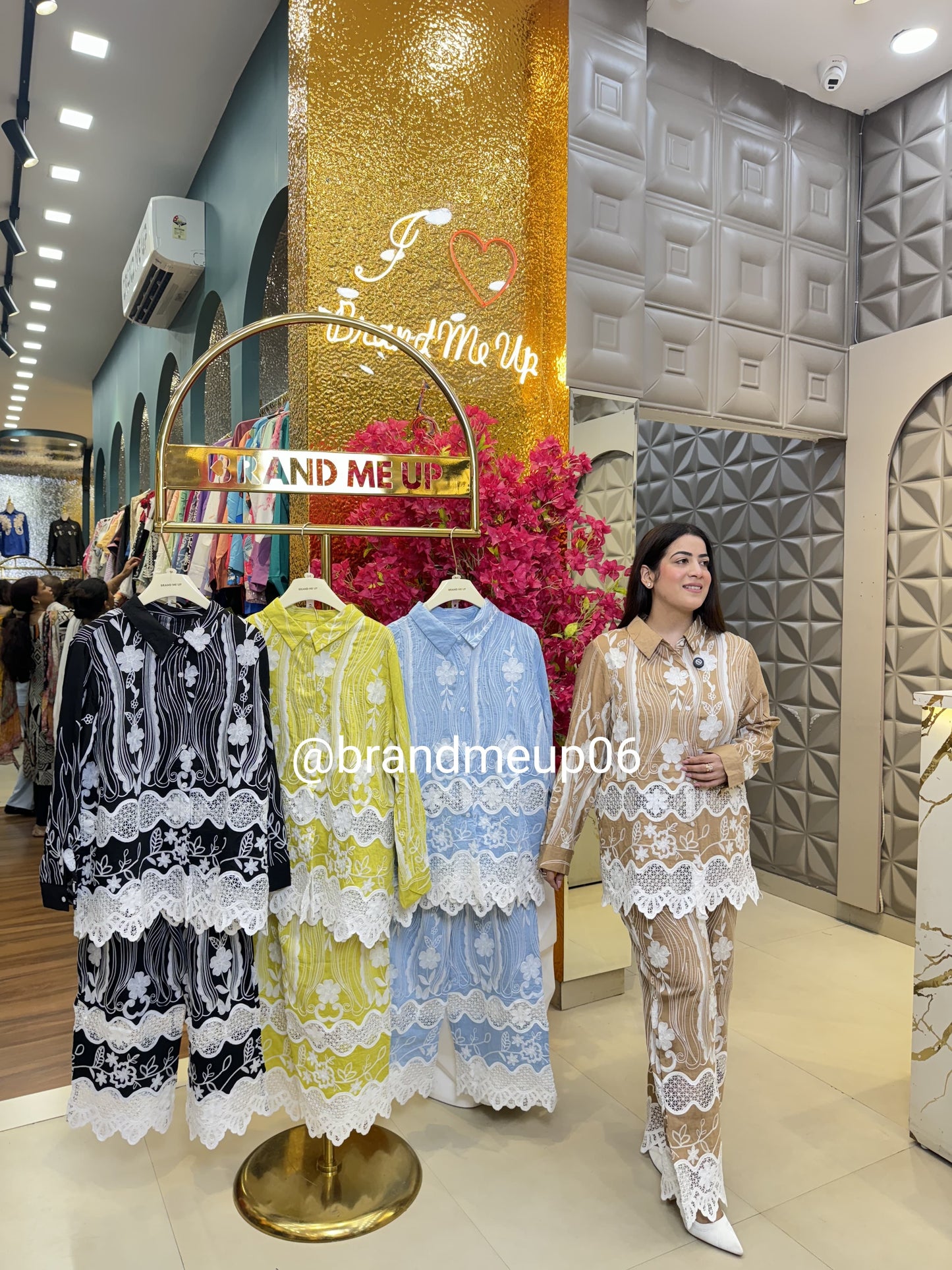 Imported Embroidery Cord With Lace Details (PRM-618)