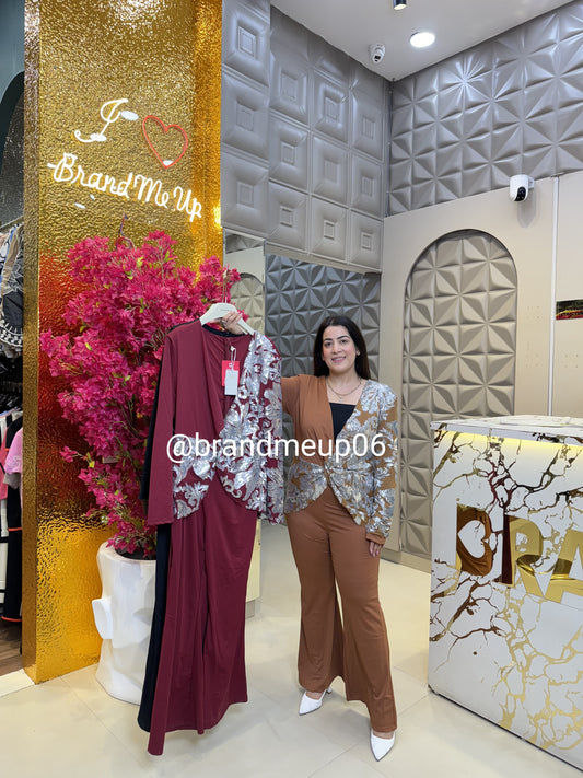 Designer Sequence Jumpsuit (PRM-635)