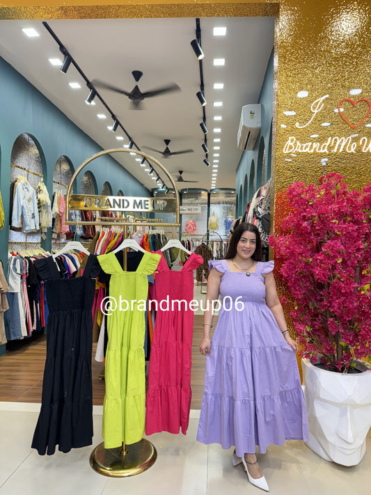 Cotton Frill Dress (DRESS-322)