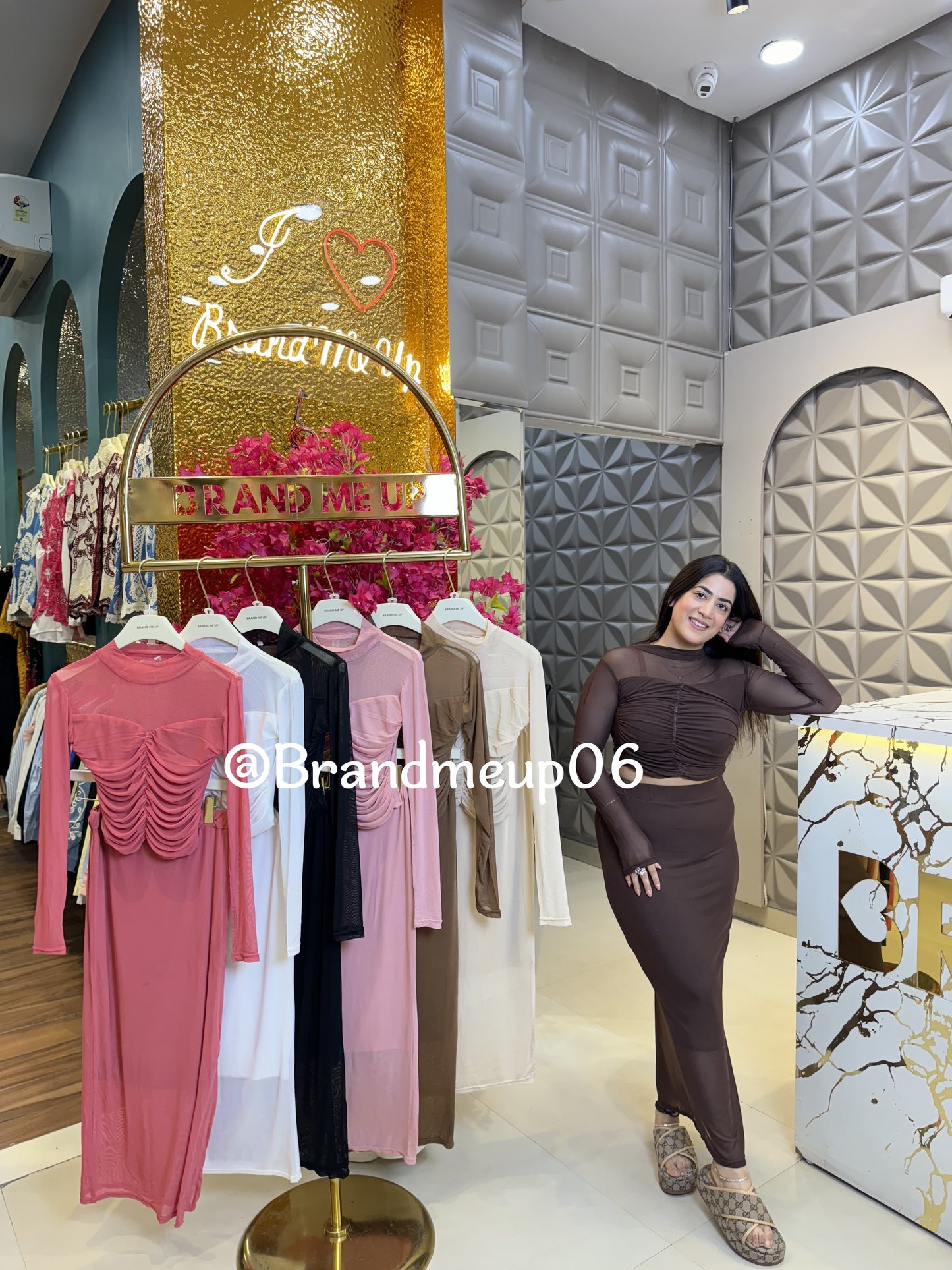 Powernet Top & Skirt Set (SET438)