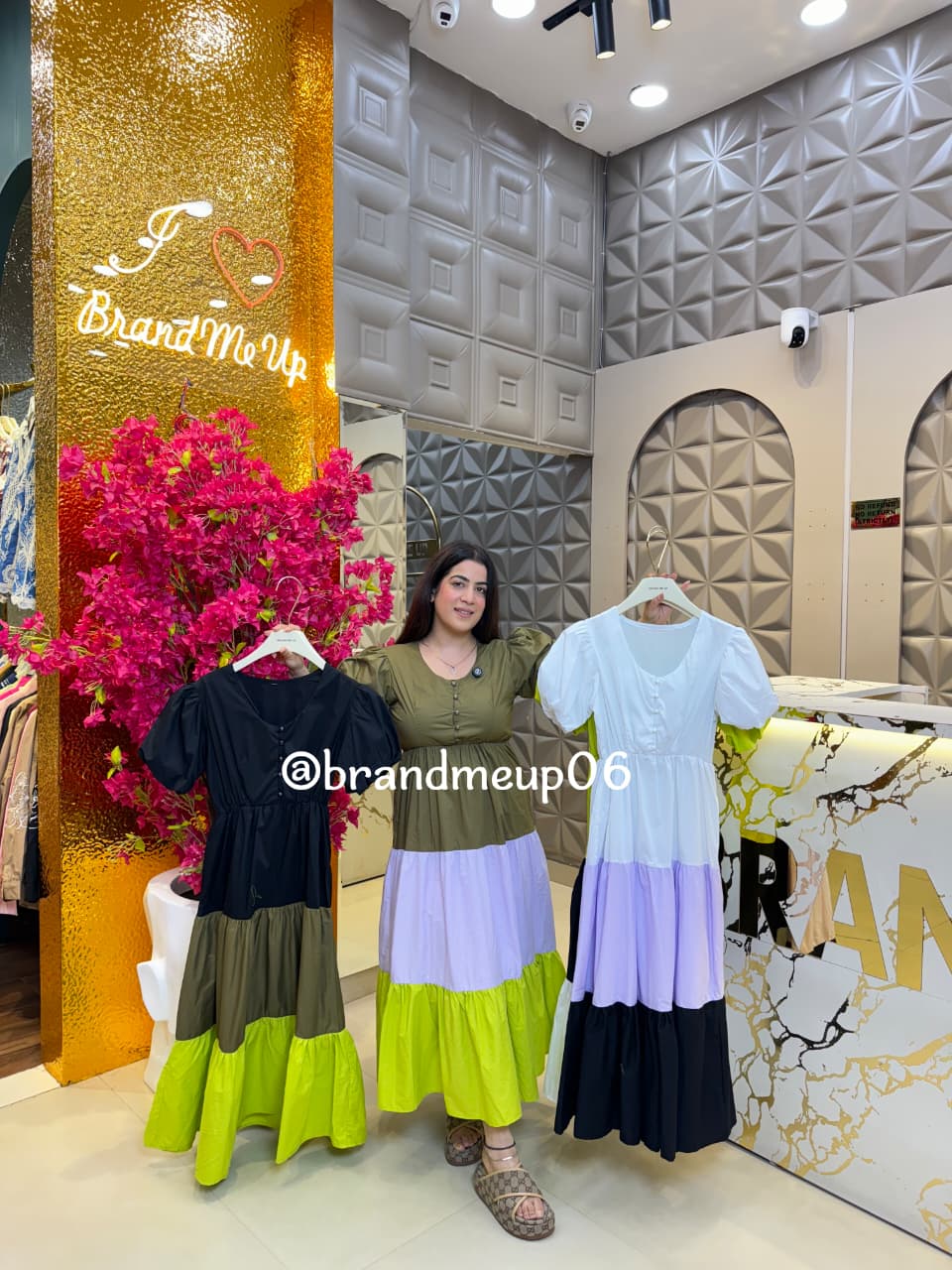 Cotton Multi Dress (DRESS-334)