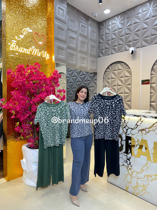 Summer Knit Printed Cord (PRM-689)