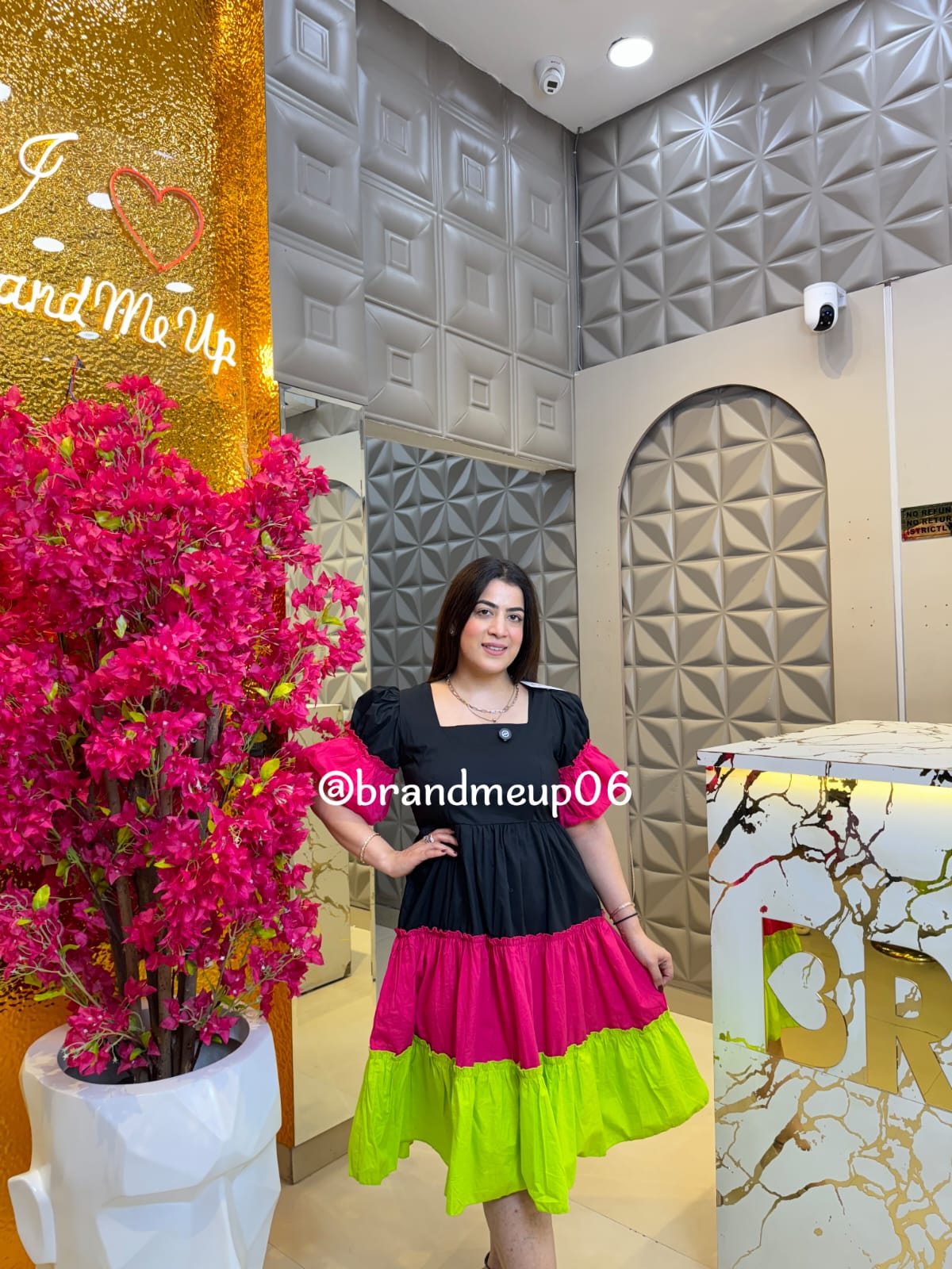 COTTON FRILL DRESS (DRESS-335)