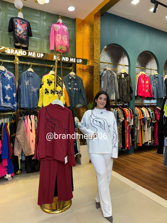 PREWINTER DESIGNER CORD SET (PRM-732) LEAF DESIGN