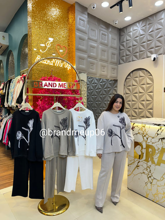 PREWINTER DESIGNER CORD SET (PRM-733) 3D FLORAL DESIGN