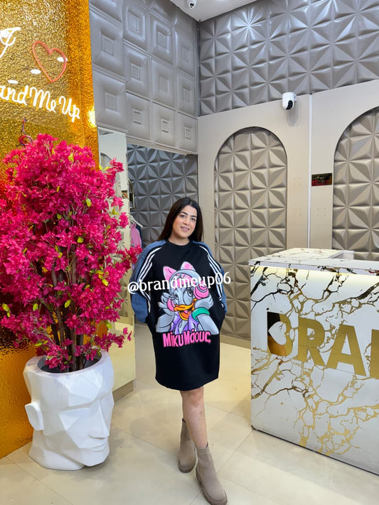 CUTE CARTOON DRESS WITH POCKETS (PRM-747)