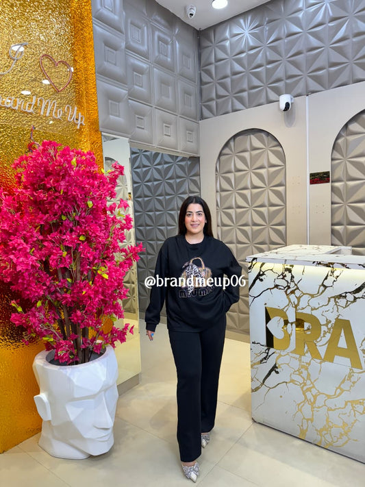 PRE WINTER DESIGNER CORD (PRM-756) BAG WITH BOW