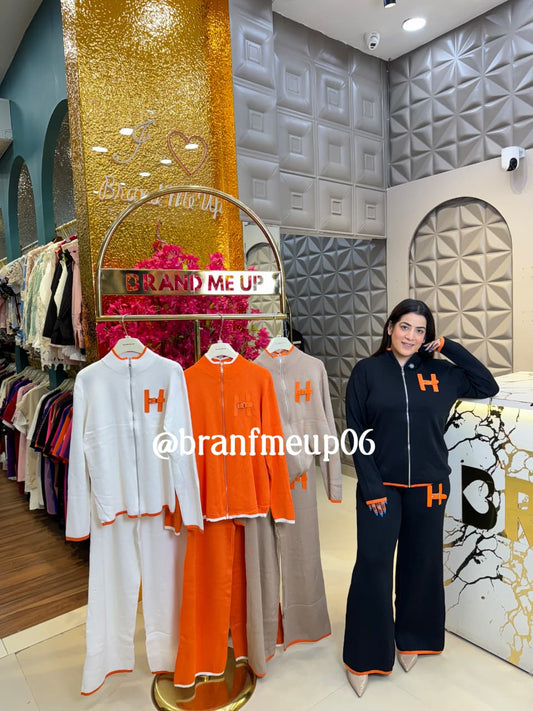 WOOLEN DESIGNER CORD SET (IMP-497)