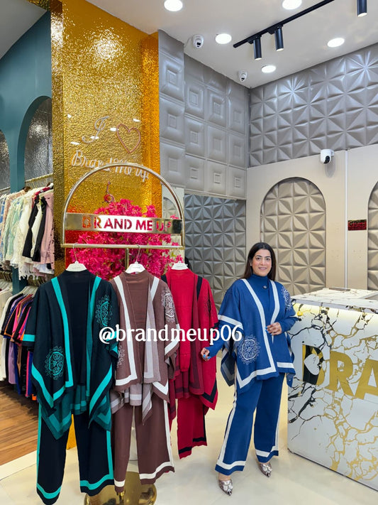 WOOLEN SHAWL 3PCS SET (IMP-499)