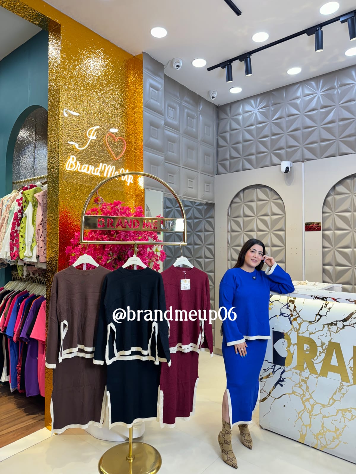 KNITTED TOP & SKIRT SET (IMP-531)