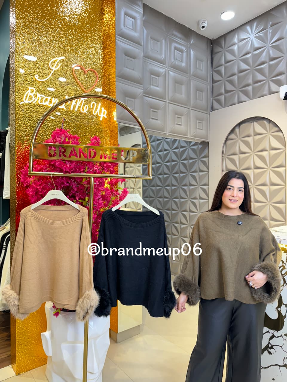 SOFT WOOLEN FUR TOP (IMP-577)