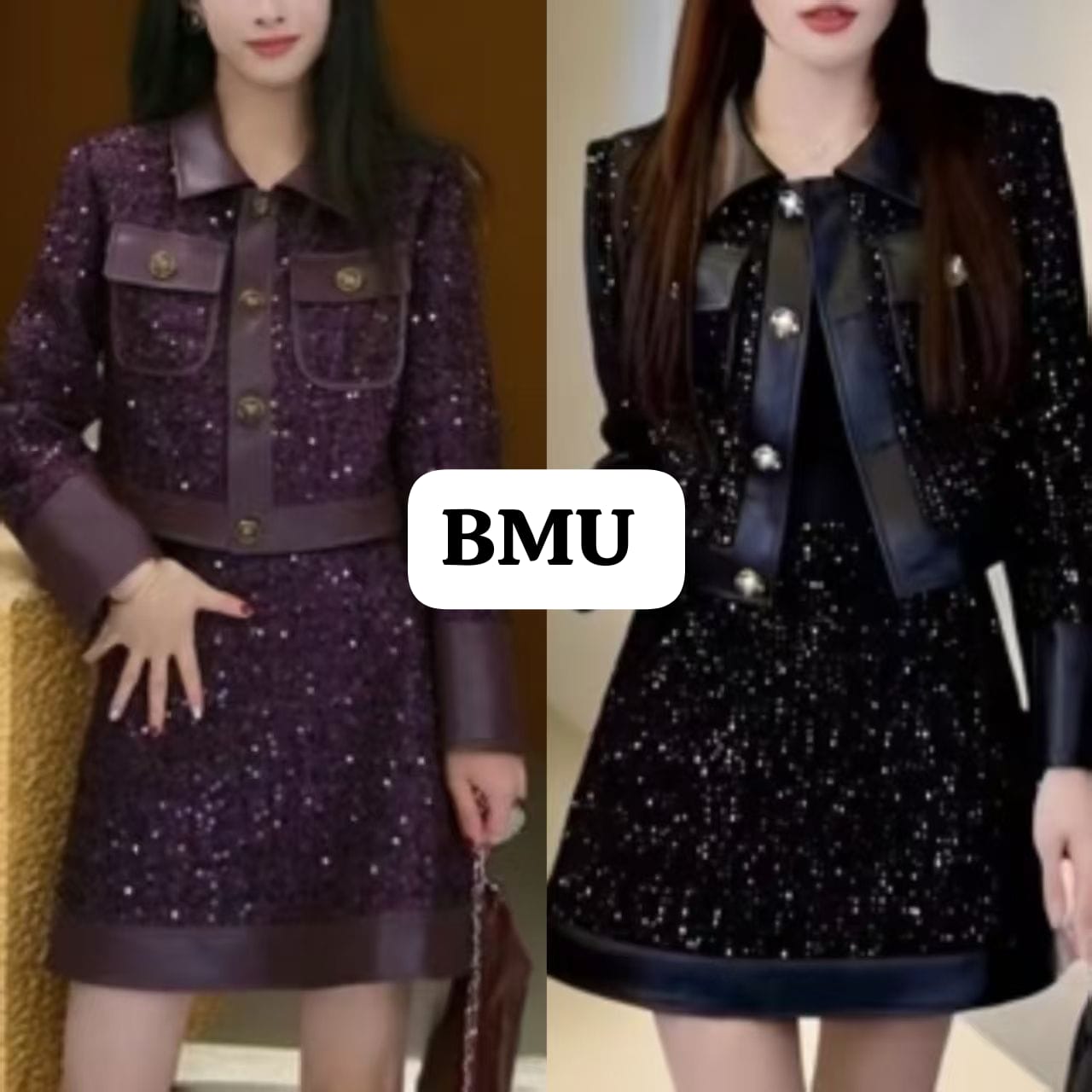 TWEET SKIRT SET (IMP-618)