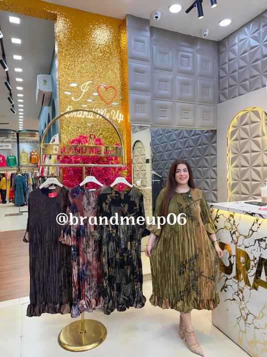 MAGIC DRESS WITH LASER CUT DETAIL (PRM-827)