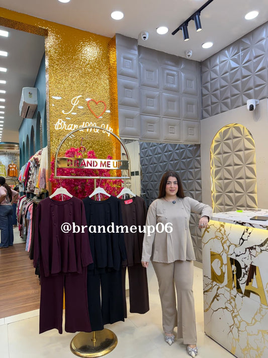 COTTON LYCRA PEPLUM CORD (PRM-852)