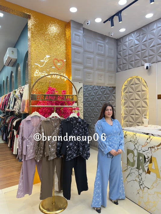 'VIBE' 2PCS SET EMBROIDERY CORD (PRM-875)