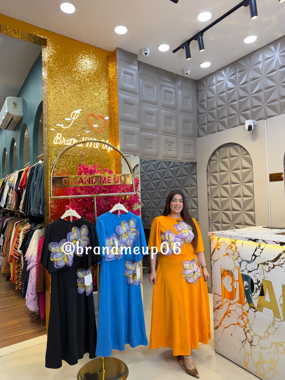 ‘DIMPLE’ 2PCS SKIRT SET (CODE- 66188) (PRM-1000)