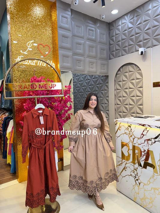 ‘BREEZEE’ COTTON DRESS WITH BELT (PRM-1003)