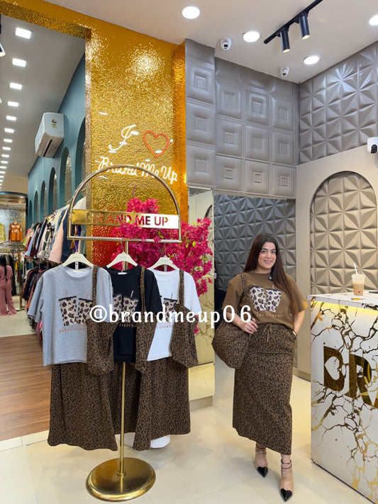 ‘JHOLA’ 3PC SKIRT SET WITH BAG (CODE-8080) (PRM-1019)