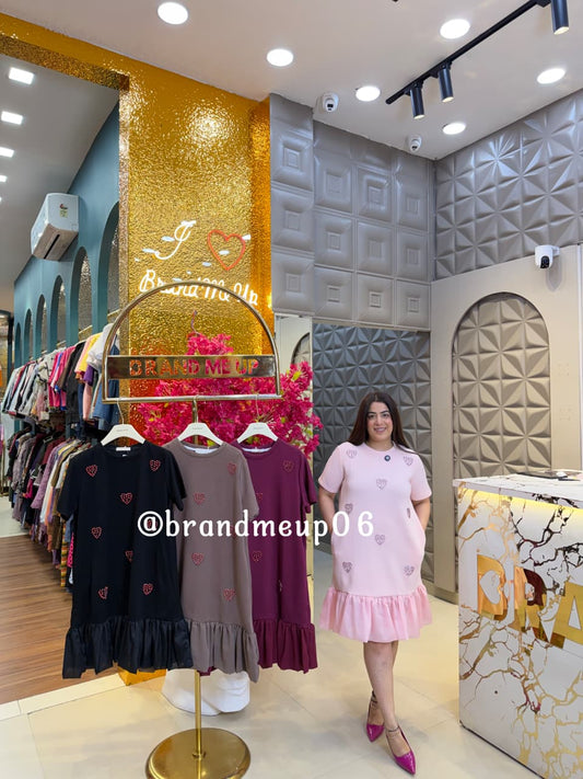 ‘TYLA’ CUTE FRILL DRESS WITH POCKET (SKU-05) (CODE-006)