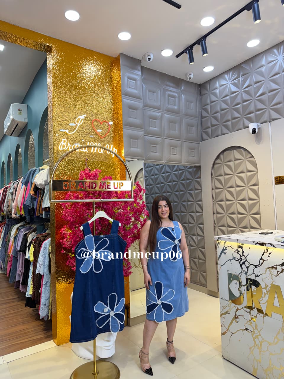 ‘TINKERPOP’ DENIM DRESS (SKU-101)