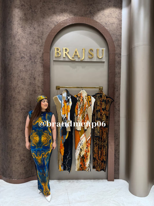 ‘DIVINE’ MAGIC DRESS WITH SCARF (SKU-245)