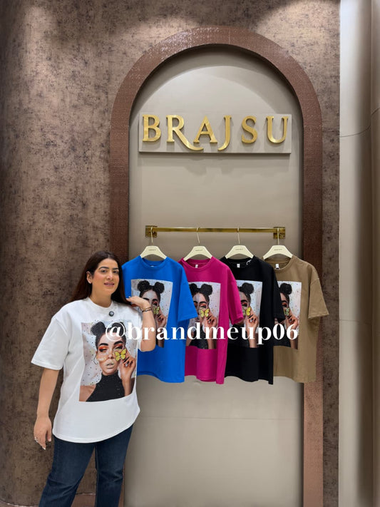 GLITTER T-SHIRT (TEE-260) (CODE-0003)