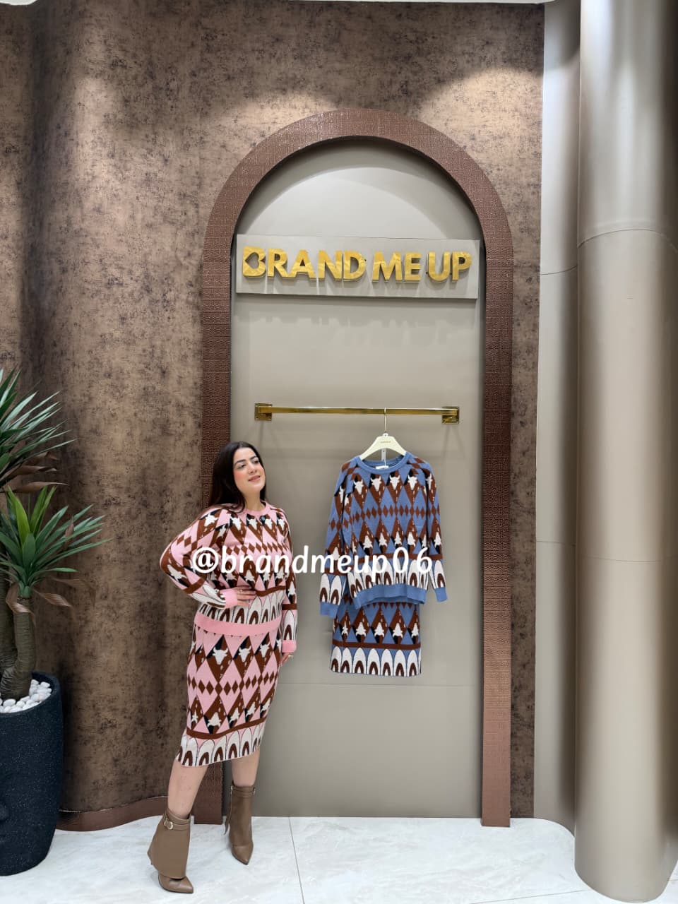 WOOLEN PRINTED SKIRT SET (IMP-681) DIAMOND