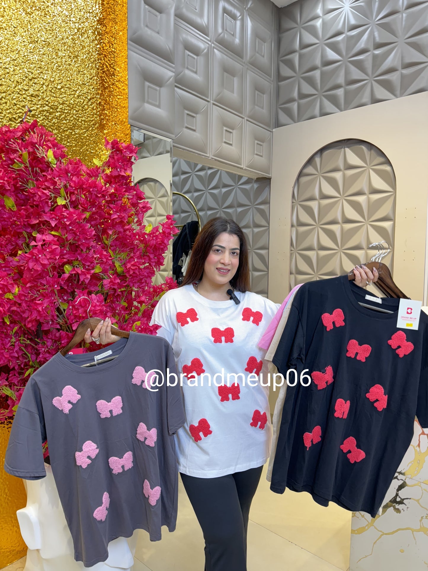Cotton Tshirt (TEE-123) BOW