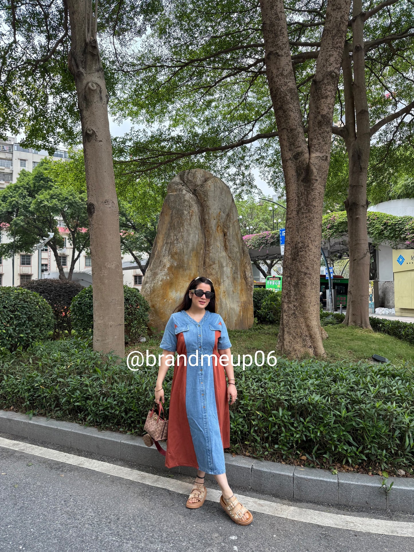 Imported Denim Dress (PRM-363)