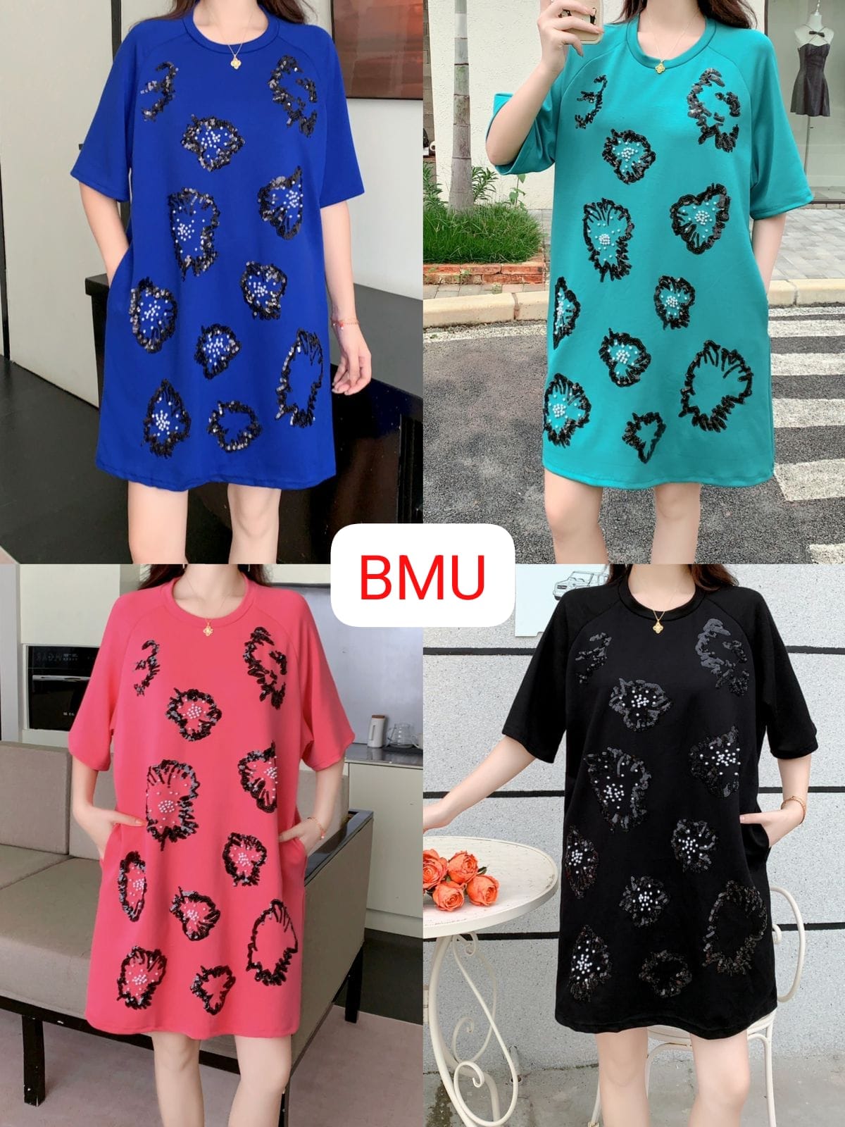 Imported Partywear Dress With Pocket (PRM-596) SEQUENCE