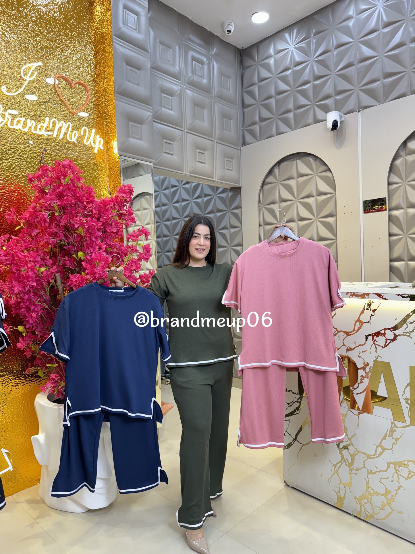 Imported Stretchable Cord With Pockets (SET420)