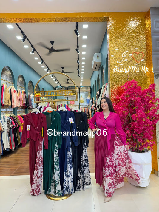 Magic Fabric Stretchable Dress (PRM-438)